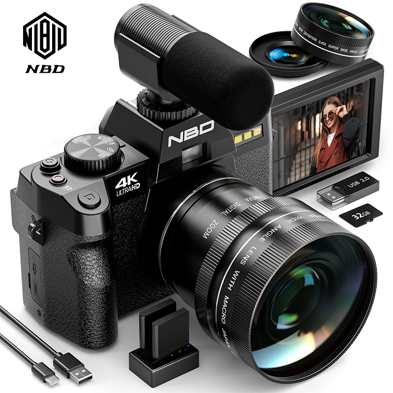 NBD S100F 48MP 4K Digital Came - Japanese Lifestyle Youtubers recensie en prijs