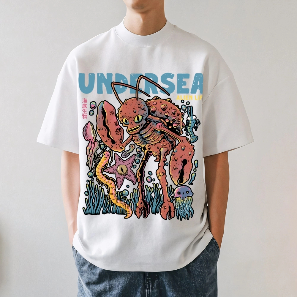 Undersea Alien Life Japanese S - Japanese Lifestyle Clothing recensie en prijs