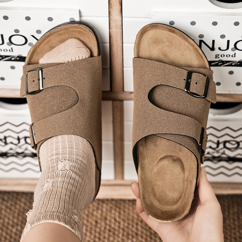 2026 Cork Slippers Men Summer  - Geta Wooden Sandal recensie en prijs