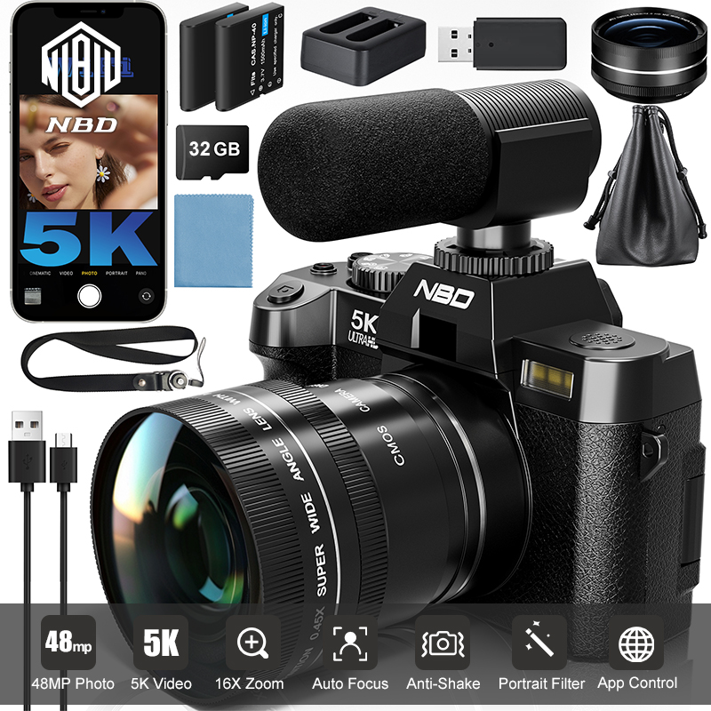 NBD 5K&48MP Digital Cameras Ph - Japanese Lifestyle Vlog recensie en prijs