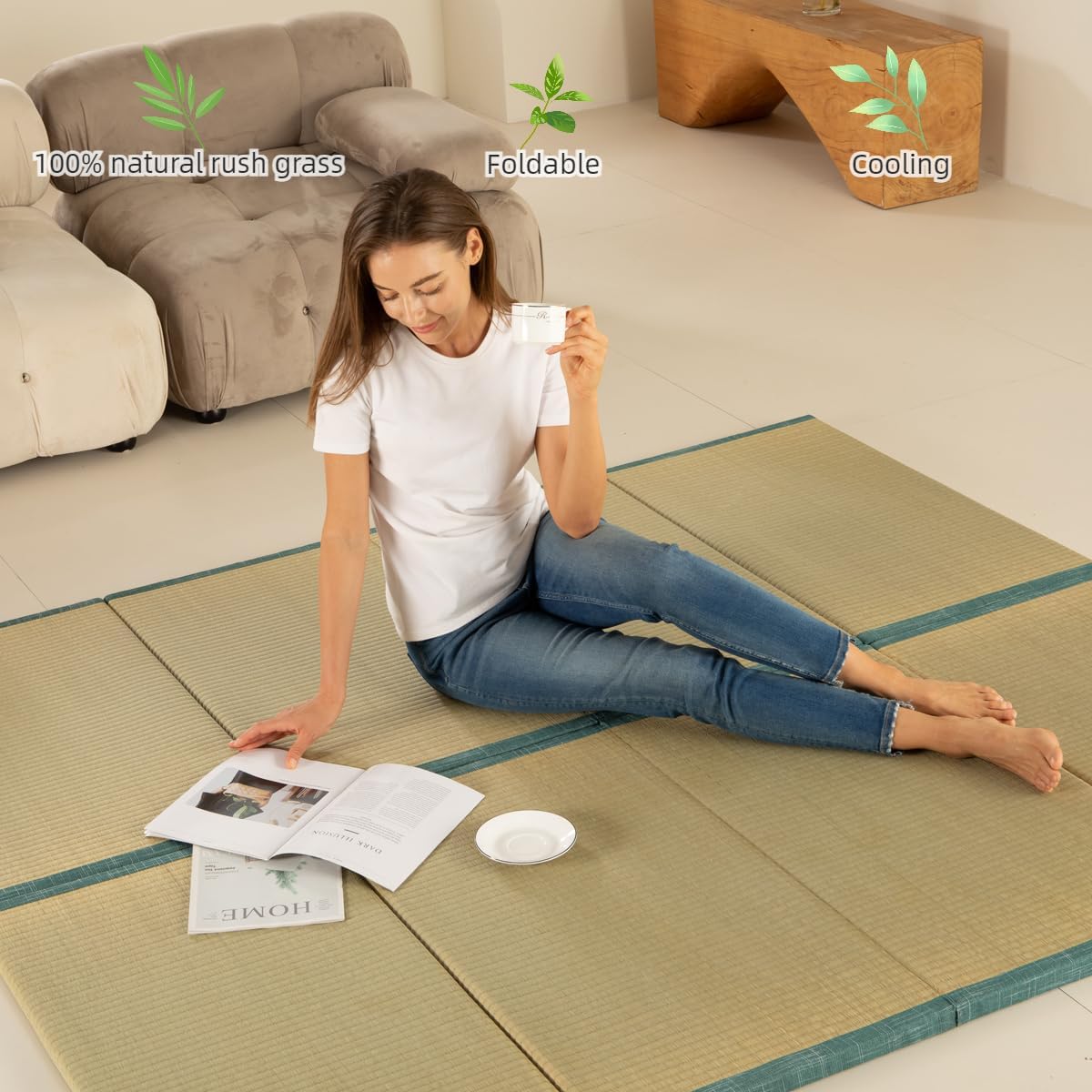 Japanese Floor Mattress Foldab - Tatami Mat Rush recensie en prijs