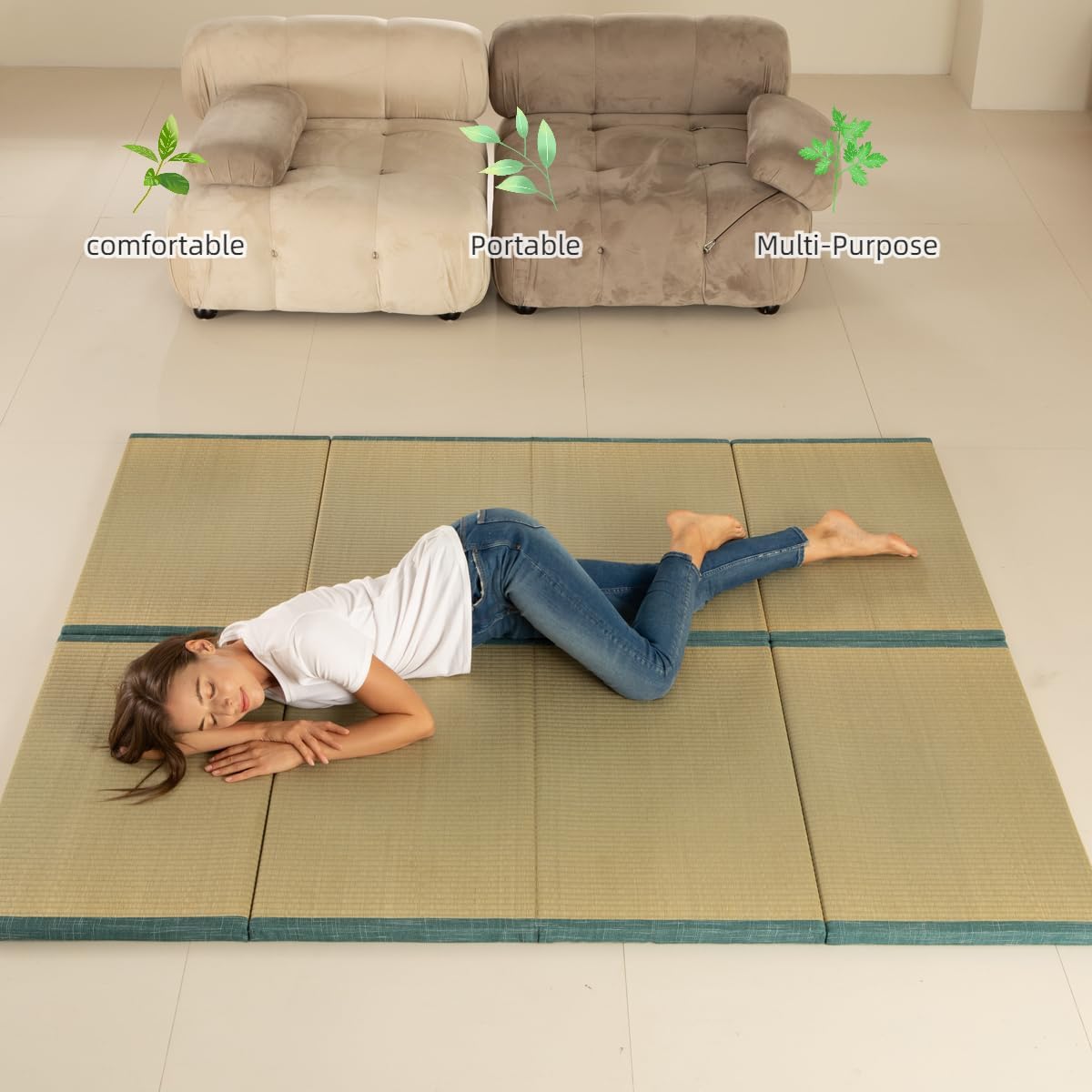 Japanese Floor Mattress Foldab - Tatami Mat Rush recensie en prijs