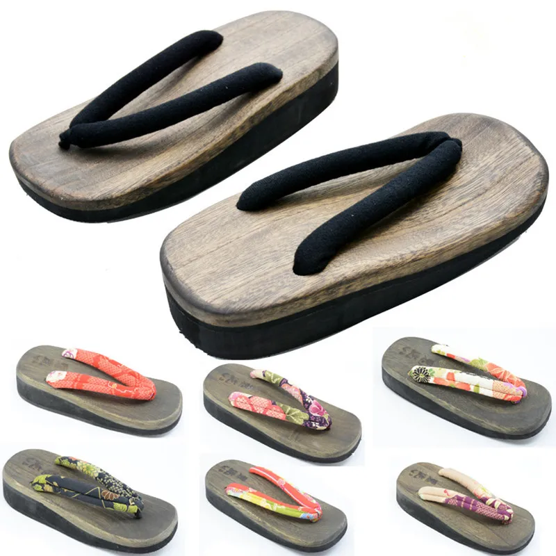 Women's Cosplay Shoes Mid Heel - Geta Wooden Sandal recensie en prijs