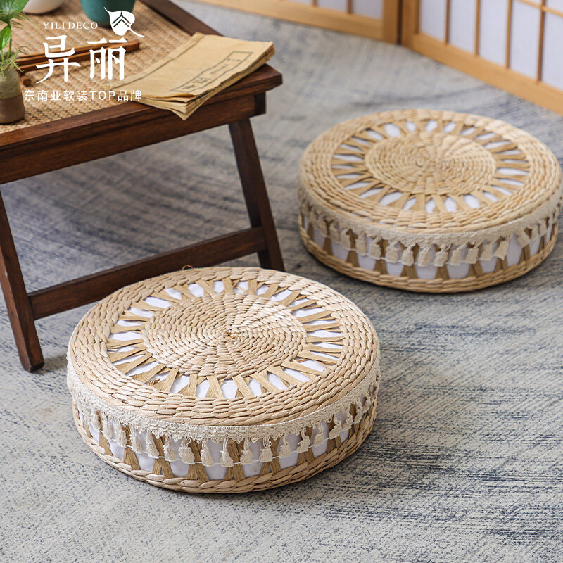 Woven Rush Floor Cushion Tatam - Tatami Mat Rush recensie en prijs