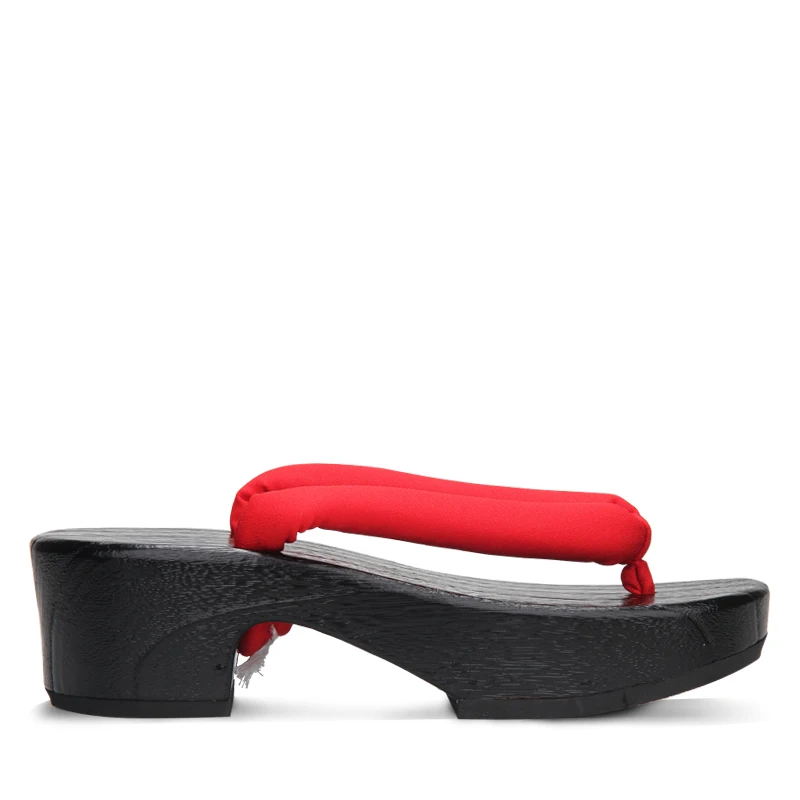 Women's Black Crescent Moon Sh - Geta Wooden Sandal recensie en prijs