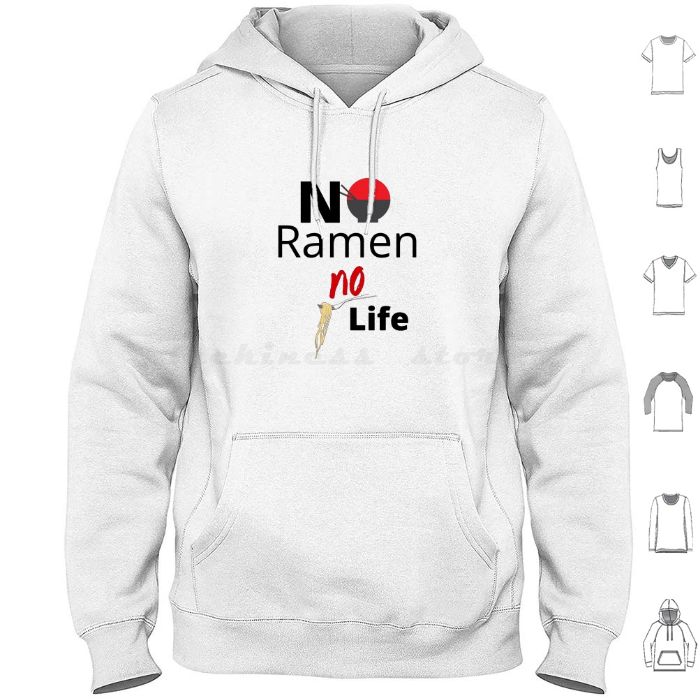 No Ramen No Life Hoodie Cotton - Japanese Daily Lifestyle recensie en prijs