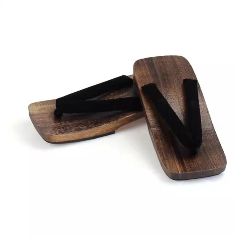 Men's Charcoal Cosplay Wood Su - Geta Wooden Sandal recensie en prijs