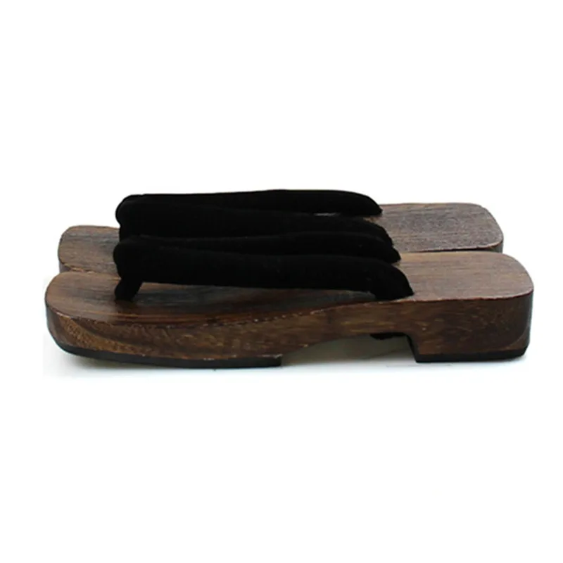 Men's Charcoal Cosplay Wood Su - Geta Wooden Sandal recensie en prijs