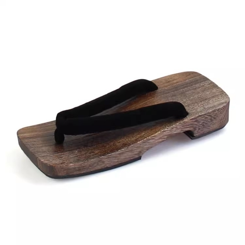 Men's Charcoal Cosplay Wood Su - Geta Wooden Sandal recensie en prijs